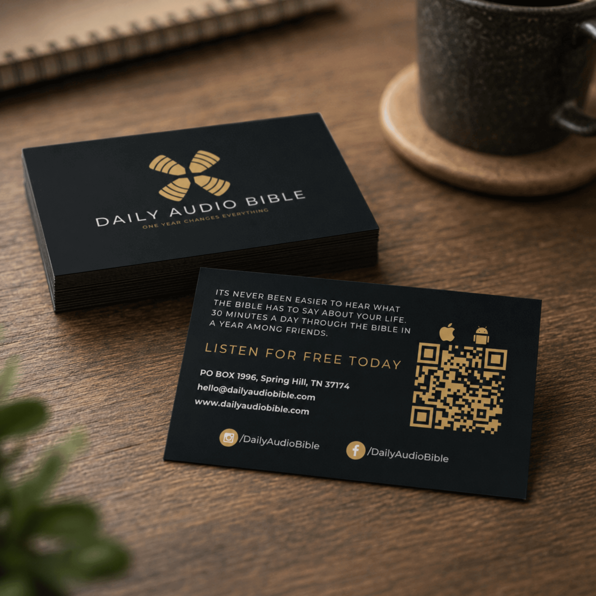 DAB Business Cards (pack of 10)