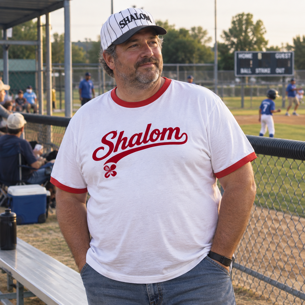Shalom Ringer Tee
