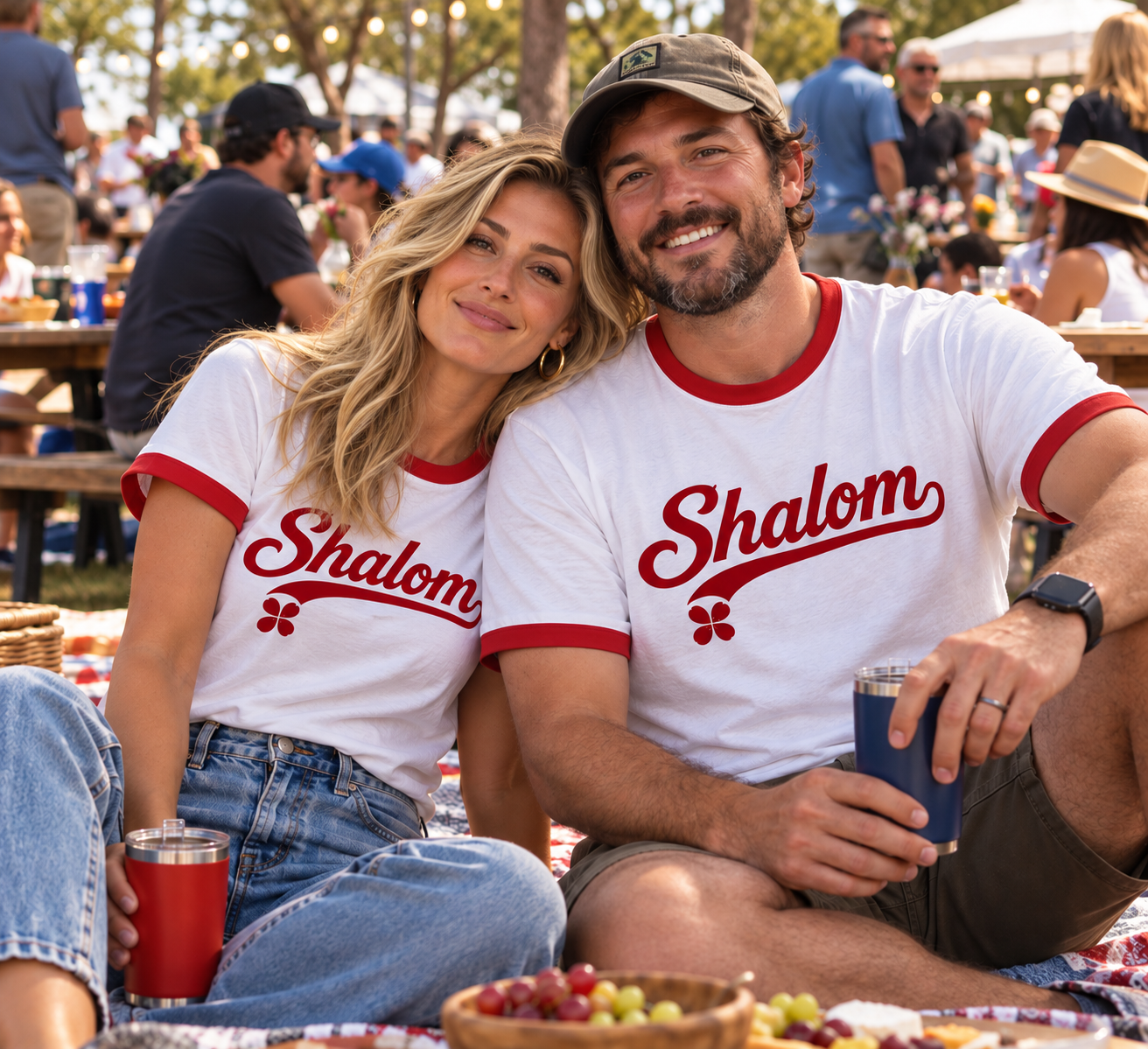Shalom Ringer Tee