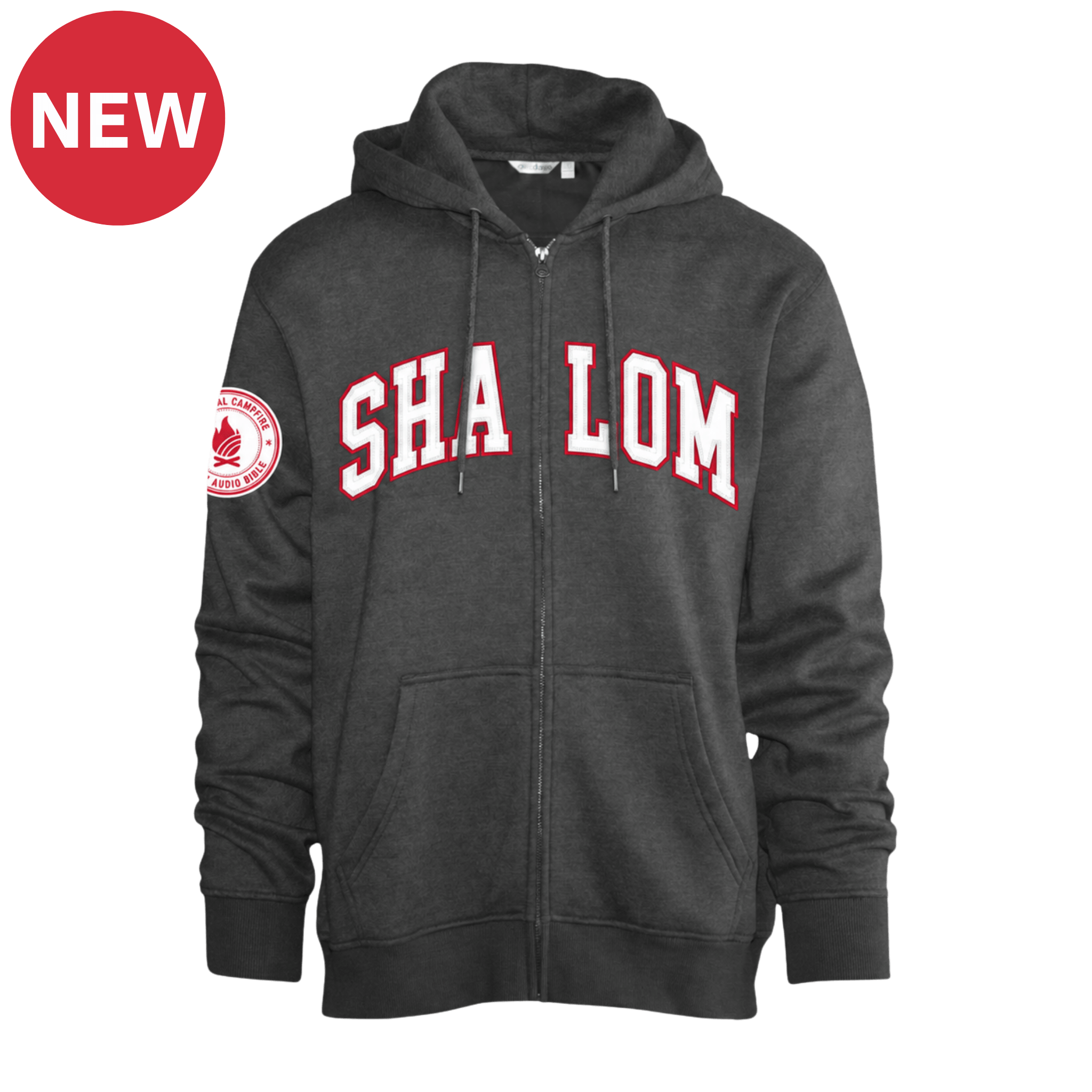SHALOM Zip Up Hoodie