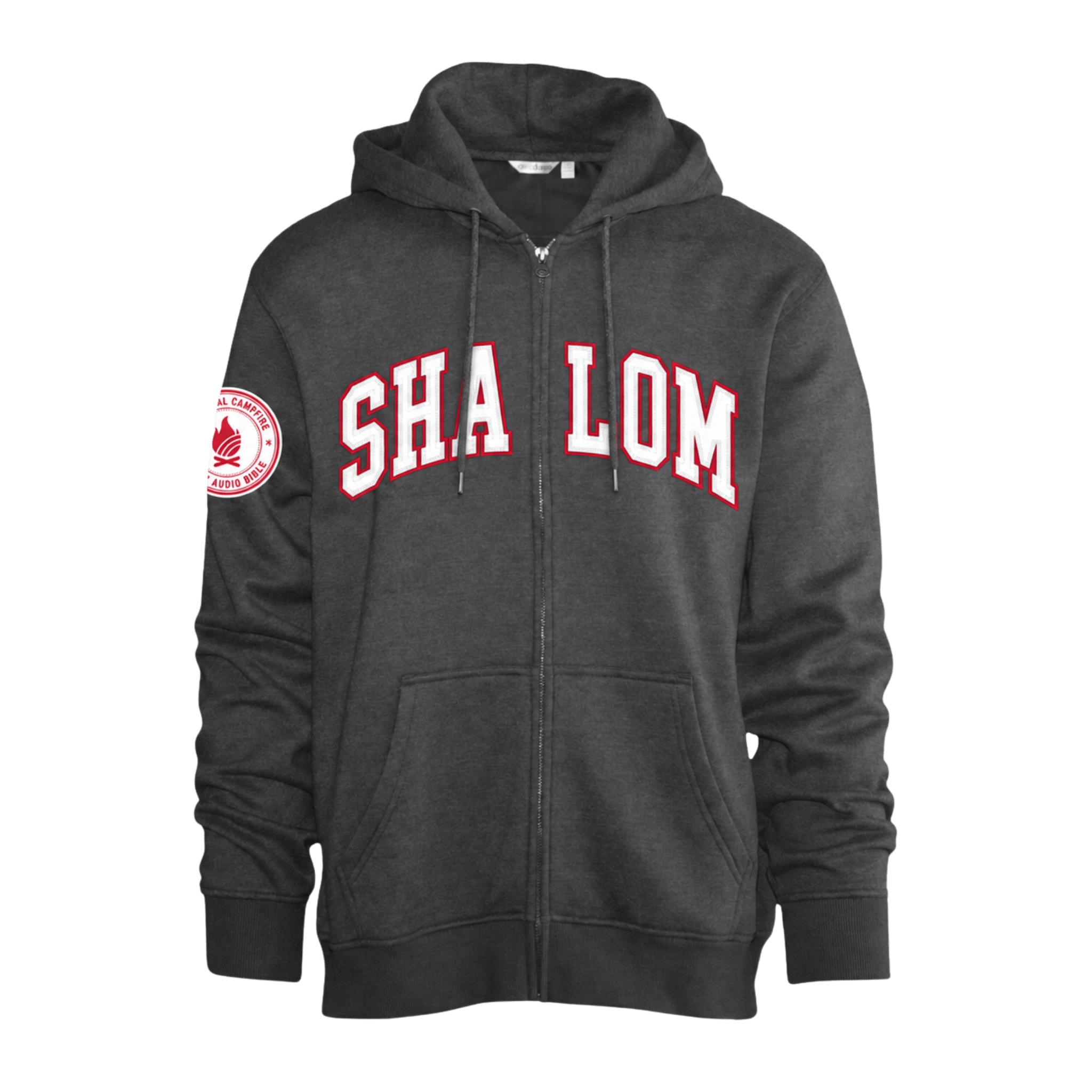 SHALOM Zip Up Hoodie
