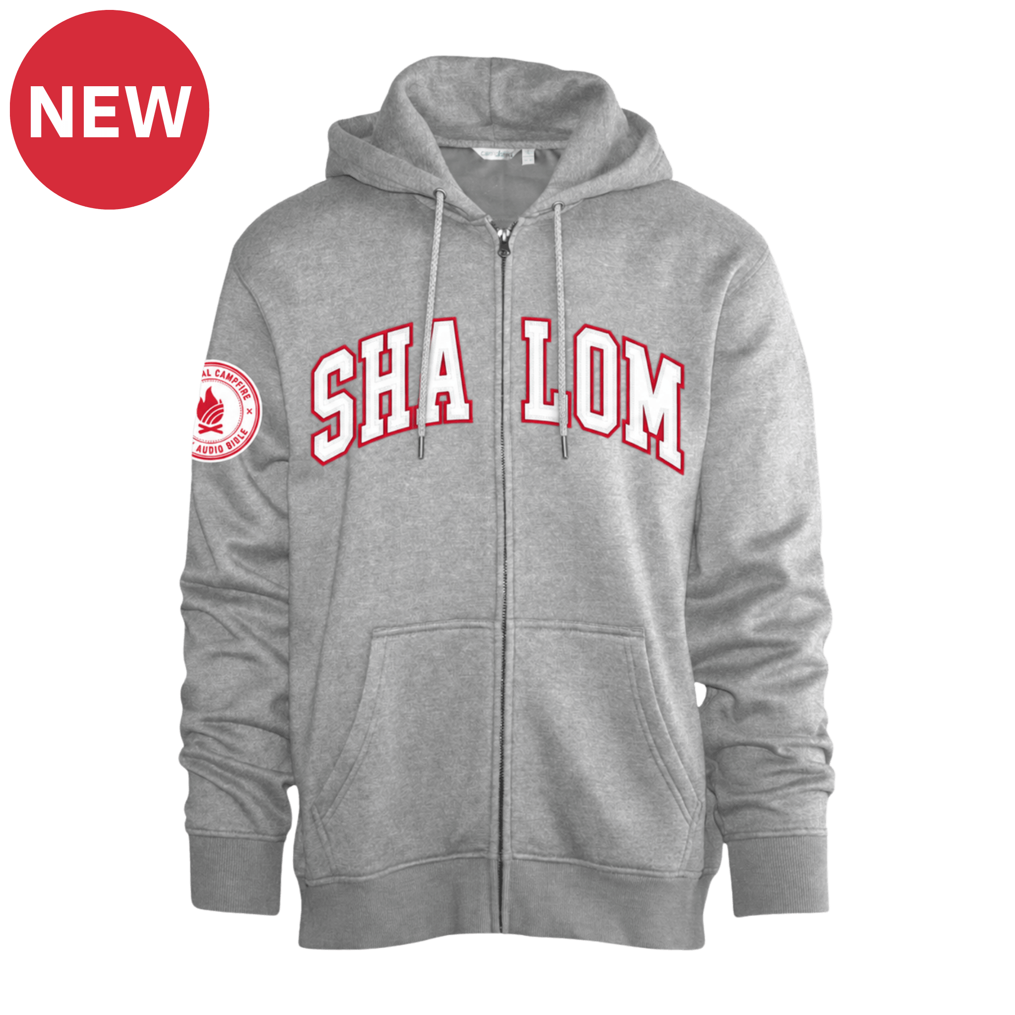 SHALOM Zip Up Hoodie