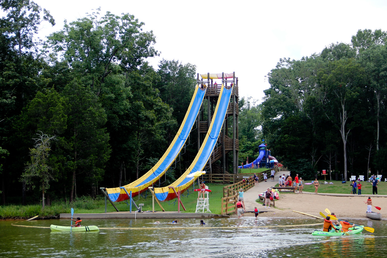 Photo of water activities at lake